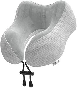 Yomisee Travel Pillow Neck Pillow for Travel Airplane Memory Foam Flight Pillow for Cars, Trains, Home, Offices