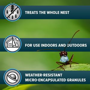 NOPE! Ant Killer Powder 500g – Indoor & Outdoor Nest Bait, Delayed-Action