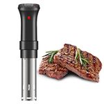 Fityou Accu Slim Sous Vide Thermal Immersion Circulator, 1100W Vacuum Precision Cooker with Precise Temperature and Timer, Full Touch Screen Control, Ultra-Quiet Mini Sou Vide Cooker, Recipe