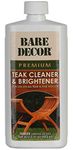 Bare Decor Premium Teak Cleaner for Home & Marine Use, 16oz