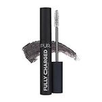 PÜR MINERALS Fully Charged Mascara - Magnetic Black Mascara For Full Volumizing To Instantly Lift, Separate, and Define Each Lash - Gluten, BPA, & Paraben Free Eye Makeup