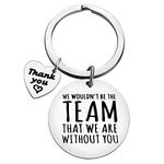 Boss Gifts Keyring Manager Gifts We Wouldn't be The Team That We are Without You Keyring Team Leader Gifts Christmas Birthday Retirement Farewell Gifts Thank You Gifts for Boss Manager Supervisor