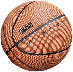 ANTA f.55 Outdoor Street Basketball with Dust-Resistant PU Leather, Tournament-Level Carcass, Size 5
