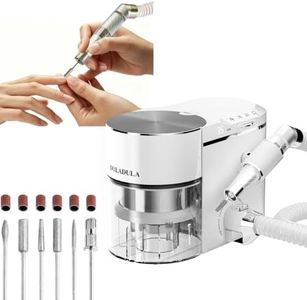 DOLADULA 2 in 1 Professional Nail Drill and Dust Collector,Low Noise