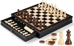 Peradix Magnetic Chess Checkers Boa