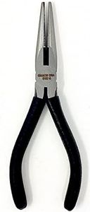 Grace USA 6" Needle Nose Pliers, Perfect for Woodworking & Gunsmiths, Hand Tools, Wire Cutter Feature, Handcrafted, Made in USA