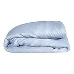 Silvon Anti-Acne Premium Duvet Cover Full for Acne Prone Skin-Silver Infused Smart Fabric -No Odor and Acne-Causing Bacteria - Breathable & Ultra Soft Supima Cotton Duvet Cover (Full, Sky/Blue)