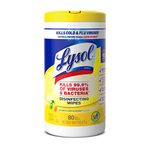 Lysol Disinfecting Wipes, Lemon And Lime Blossom, 80 Count