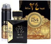 Arabian Perfume Oud 24Hrs Men,s 100ml Attar Ul Arabia Oud 24 Hours Long Lasting for Men Women Unisex Fragrance