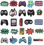 30 50 100 pcs Shoe Charms,Cute Different Shoe Accessories for Boy Girls Women Men,Charms for Shoes Wristband Decoration, Halloween Christmas Birthday Party Gifts (Cool Boy Style)