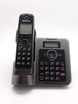 Panasonic Single Line KX-TG3811SXM 2.4 GHz Digital Cordless Telephone (Black)