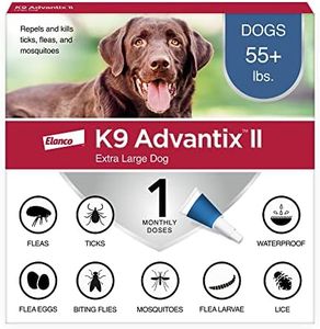 K9 Advantix II XL Dog Vet-Recommended Flea, Tick & Mosquito Treatment & Prevention | Dogs Over 55 lbs. | 1-Mo Supply