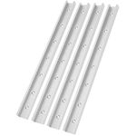 uyoyous 4pcs T-Slot Track 1220 mm /48inch Aluminum Alloy Miter T Track, 30 Type T-Track Miter Track for Jigs Fixtures Router Tables and General Woodworking Workbench