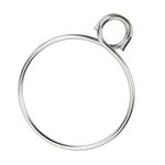 Anchor Retrieval System Ring Boat Anchor Ring Stainless Steel 6Mm Marine Anchor Ring Stainless Steel Anchor Assist Retrieval Device System Ring For Boats Yachts Ships