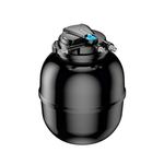 AllPondSolutions Auto Cleaning Pressurised Koi Fish Pond Filter with UV Steriliser Light All in One - Ponds Up to 50000 litres - AUTO-PFC-50000