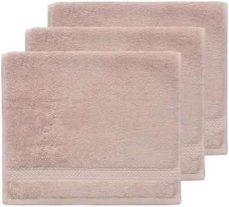Sensei Maison - Lot de 3 Serviettes invité 550 g/m² Luxury - 30x50 cm - Nude