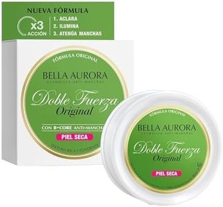 BELLA AURORA - Crema Doble Fuerza para Piel Seca 30 ml, Tratamiento Aclarante, Ilumina la Piel y Atenúa Manchas, Textura Rica y Untuosa, Crema Antimanchas e Hidratante, con B-Core 221