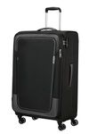 American Tourister PULSONIC, Asphalt Black, 81 cm, Spinner L (81cm - 122L)