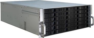 Inter-Tech IPC 4-HU-4424 Storage 19 Inch 48.26 cm Enclosure for Professional Network Solutions