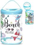 Clear Beach Lotion Toiletry Bag Sun