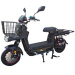 EOX E4+ Non-RTO Electric Loader Scooter for Adults, 300 KG Weight Capacity Delivery E-Bike with 32AH 72V Graphene Battery, 70-80Km Range(E4 Plus)