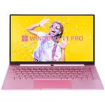 iSTYLE Laptop Windows 11, 14 Inch Ultra-Thin Full HD PC Notebook Computer, Intel Celeron Quad-Core Processor, 12GB RAM, 256GB eMMC Storage, USB, WiFi, HDMI, BT