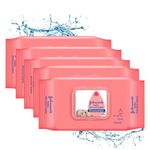 Johnson's Baby Wet Wipes | Alcohol & Soap Free | Prevents Rashes & Redness |(Pack of 5) (360 Wet Wipes)