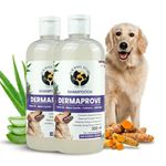 FUR BALL STORY Dermaprove Dog Shampoo Antifungal & Antibacterial Gentle Cleanser for Itch Relief | Supports Sensitive Skin Care | Helps Maintain Skin Hygiene | 300 ml (Pack of 2)