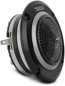 DS18 PRO-TWN5 High Compression Neodymium Super Bullet 3.6" Tweeter 1.5" VC 400 Max, 200W RMS, 4 Ohms with Built in Crossover Tweeters are The Best in The Pro Audio and Voceteo Market (1 Speaker)