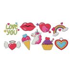 LitVibes DIY Diamond painting 5D stickers,Mosaic diamond stickers art and craft kit for kids & Children - (CUTE DESIGNS)