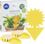 Yellow Sticky Traps for Gnats: 60x 