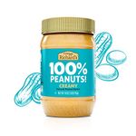 Crazy Richard's 100% Peanuts All Natural Creamy Peanut Butter, Creamy, 1 pounds