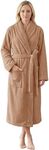 PJGGZ Women's Shawl Collar Bathrobe
