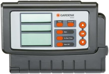 Gardena Irrigation Control Classic 6030: Irrigation Computer for Automatic Irrigation, Large Display, for up to 6 Valves (1284-20)