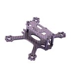 88mm 2 inch Micro Carbon Fiber FPV Racing Drone Quad Quadcopter Frame for BETAFPV A01 Wolfwhoop WT03 WT05 AKK BA3 Crazepony Spotter V2 AIO FPV Camera Indoor Backyard FPV Racing