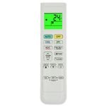 RCECAOSHAN Replacement for Daikin Air Conditioner Remote Control FTK09NMVJU FTX09NMVJU FTK12NMVJU FTX12NMVJU FTK18NMVJU FTX18NMVJU FTK24NMVJU FTX24NMVJU English Version Display in Fahrenheit