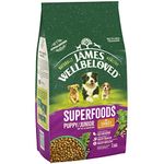 James Wellbeloved Superfoods Dry Puppy/Junior Turkey with Kale & Quinoa, 1.5kg