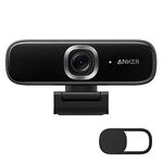 Anker PowerConf C300 Smart Full HD, AI-Powered Framing & Autofocus, 1080p Webcam with Noise-Cancelling Microphones, Adjustable FoV, HDR, 60 FPS, Low-Light Correction, Zoom Certified