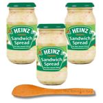 Heinz Sandwich Spread Original 300g x3, Wooden Spreader