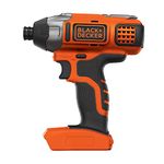 BLACK+DECKER 20V MAX* POWERCONNECT 1/4 in. Cordless Impact Driver, Tool Only (BDCI20B)