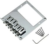 KAISH Tele Bridge Tele Humbucker Guitar Bridge for Telecaster/Tele Guitar Chrome