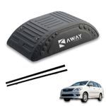 Away 3D Roofbag - 390 litres Capacity Car Rooftop Cargo Bag for Toyota Innova | Aerodynamic Shape | Dual Opening | Water Resistant Material | Universal Fit Over Crossbars