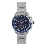 Nautica Men's Chronograph Quartz Watch with Stainless Steel Strap NAPPTR004