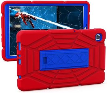 Grifobes for Samsung Galaxy Tab A7 Lite Case, 8.7 inch Shockproof Rugged Protective Cover with Stand for 2021 Tab A7 Lite 8.7" Tablet SM-T220/T225/T227U for Kids Boys Children(Red+Blue)