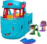 Fisher-Price Little People Toddler Toy Travel Together Friend Ship Musical Playset with 2 Figures & Accessories for Ages 1+ years (Amazon Exclusive)