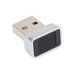 Dpofirs USB Fingerprint Reader for Wins 10 7 8, Fingerprint Scanner Fingerprint Sensor For 1Password, Keeper, Dashlane, KeePass, 360° Touch Speedy Matching