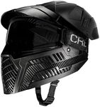 Carbon Paintball Carbon OPR Full Head Coverage Thermal Paintball Goggles Mask - Black