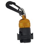 Scuba Choice Diving Magnetic Regulator Octopus Hose Holder Clip, Gold