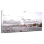 Ocean Canvas Wall Art Seascape Pictures for Wall Sea Beach Wall Decor for Living Room Nature Photo Paintings Artwork for Bedroom Dinning Room Home Decor 60cmx120cm