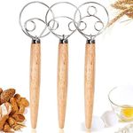 3PCS Danish Dough Whisks, Kalolary 